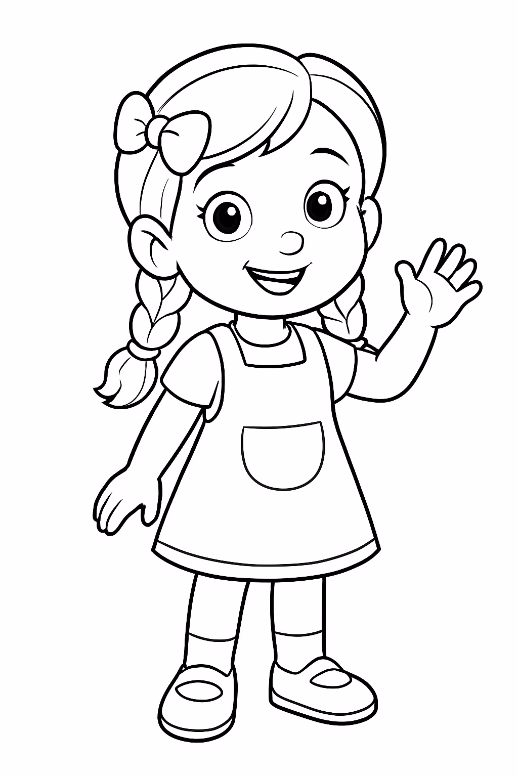 Emmy vick para colorir — desenho para imprimir
