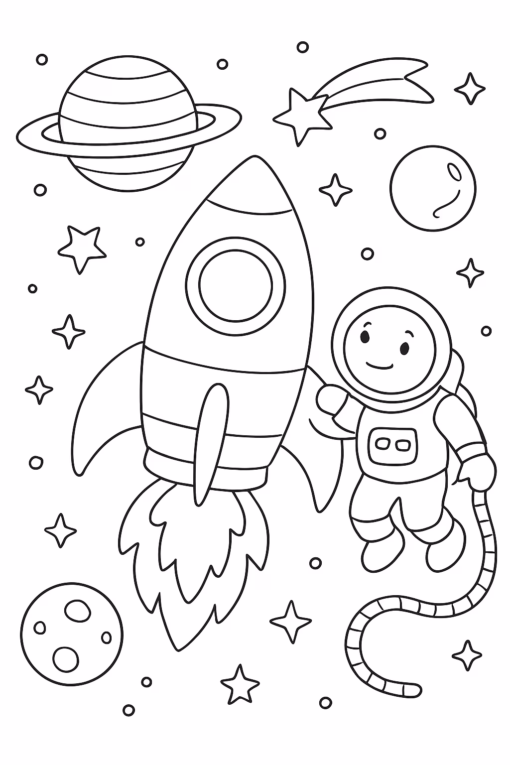 Espaco para colorir — desenho para imprimir