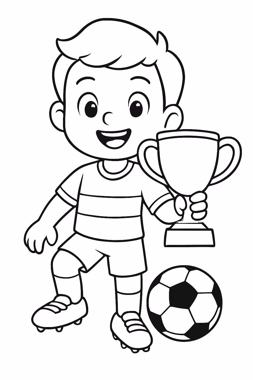 Faca uma figurinha da copa pequena personalizar para colorir — desenho para imprimir