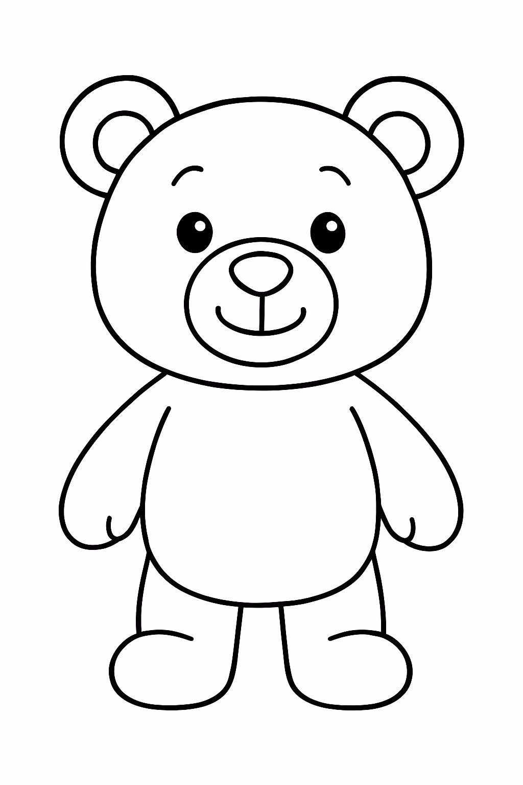 Faca uma figurinha pequena personalizar para colorir — desenho para imprimir