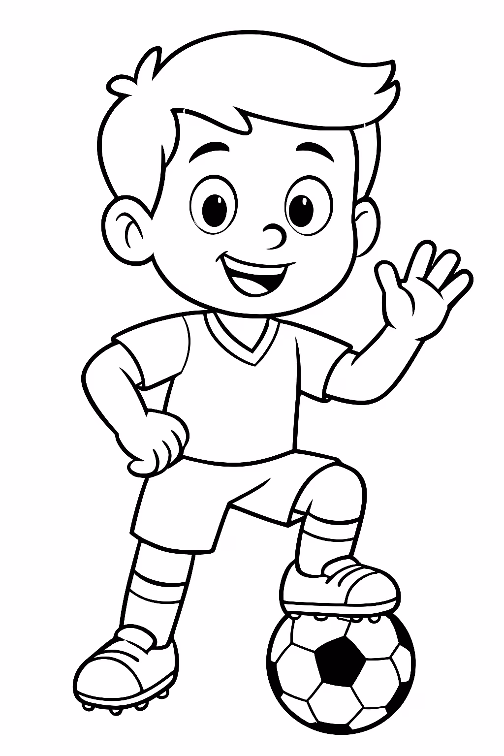 Figuras da copa para colorir — desenho para imprimir