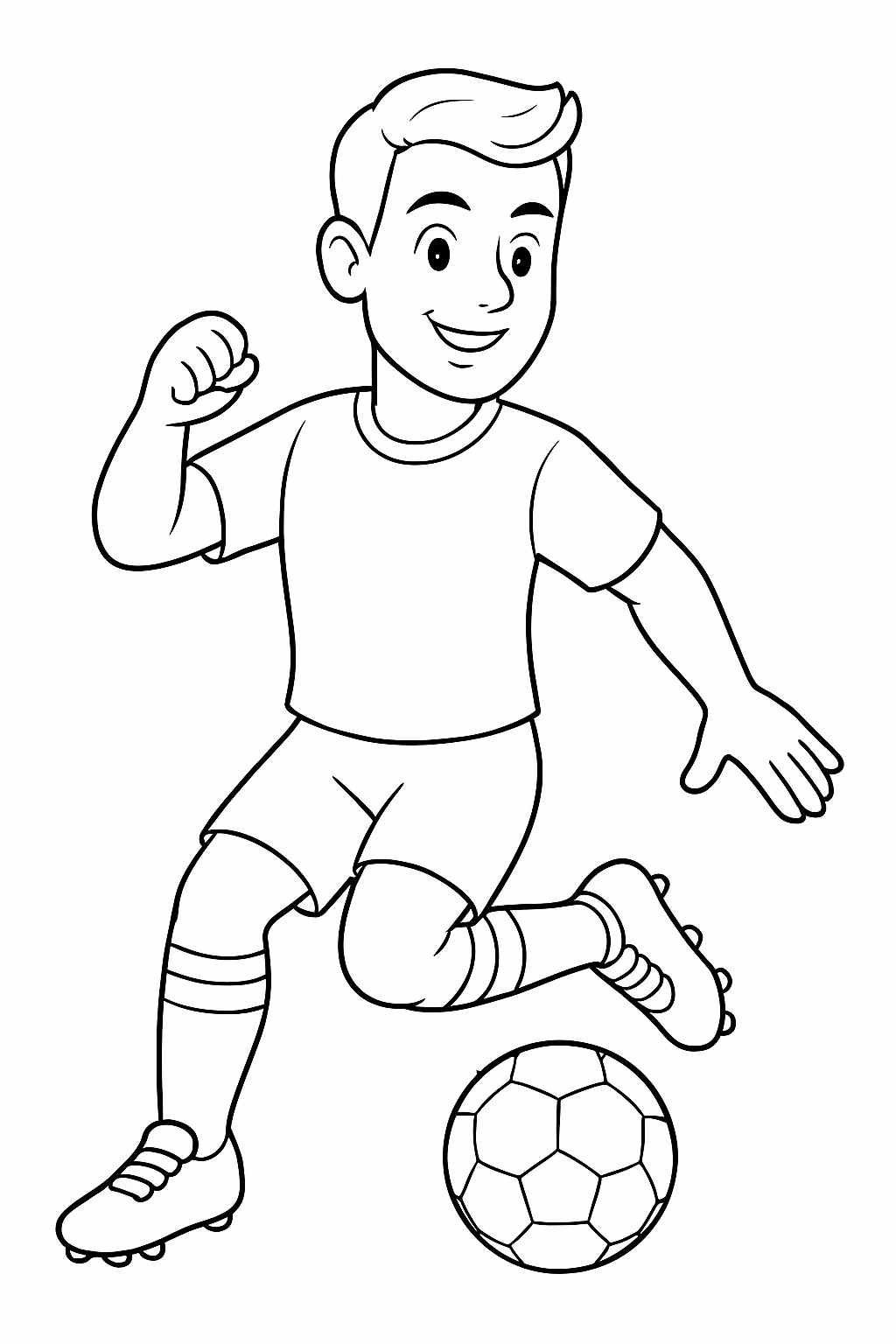 Figurinha da copa do mundo cristiano ronaldo para colorir — desenho para imprimir