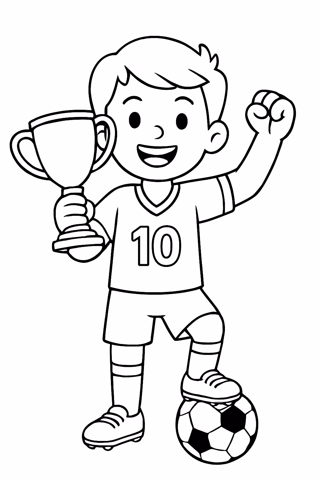 Figurinhas da copa para colorir — desenho para imprimir