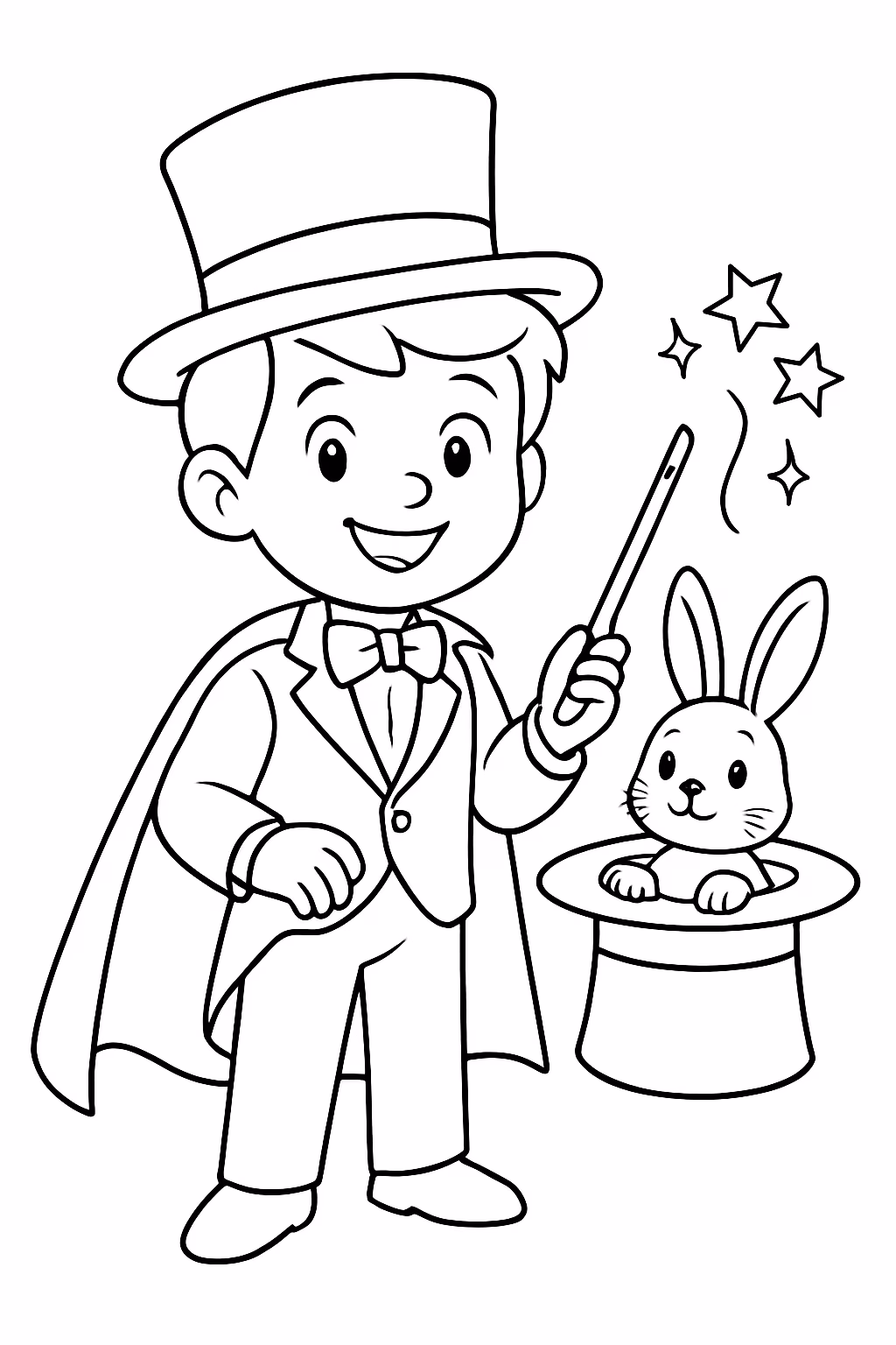 Filme como magica para colorir — desenho para imprimir