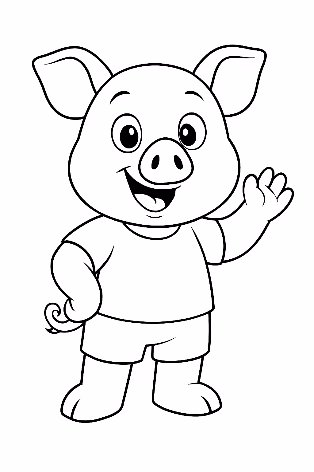 Fini todos os para colorir — desenho para imprimir