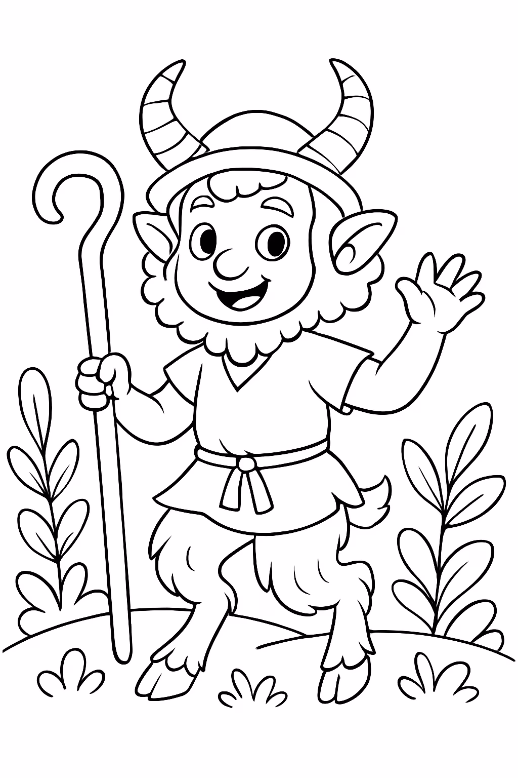 Folcore para colorir — desenho para imprimir