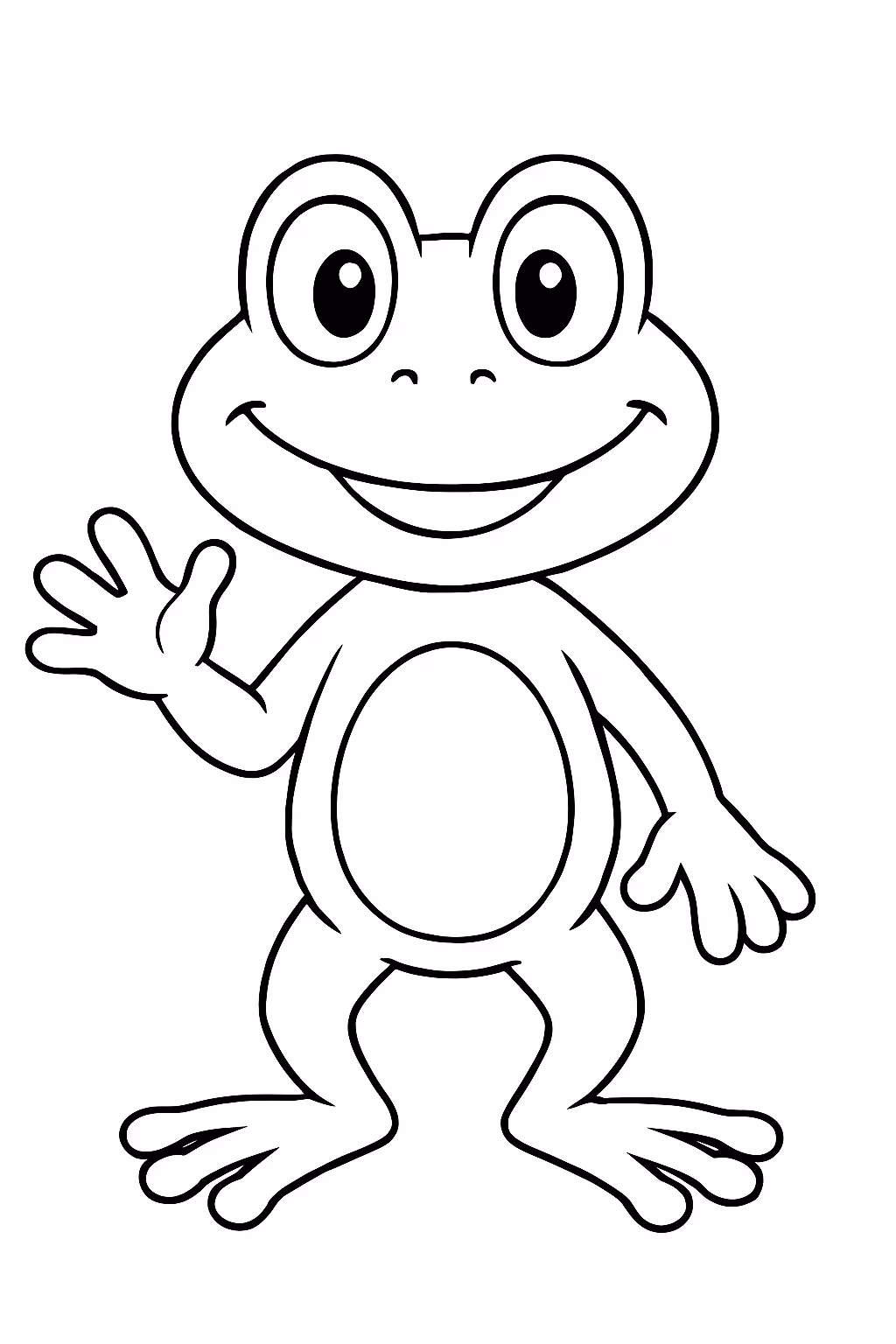 Froxi para colorir — desenho para imprimir