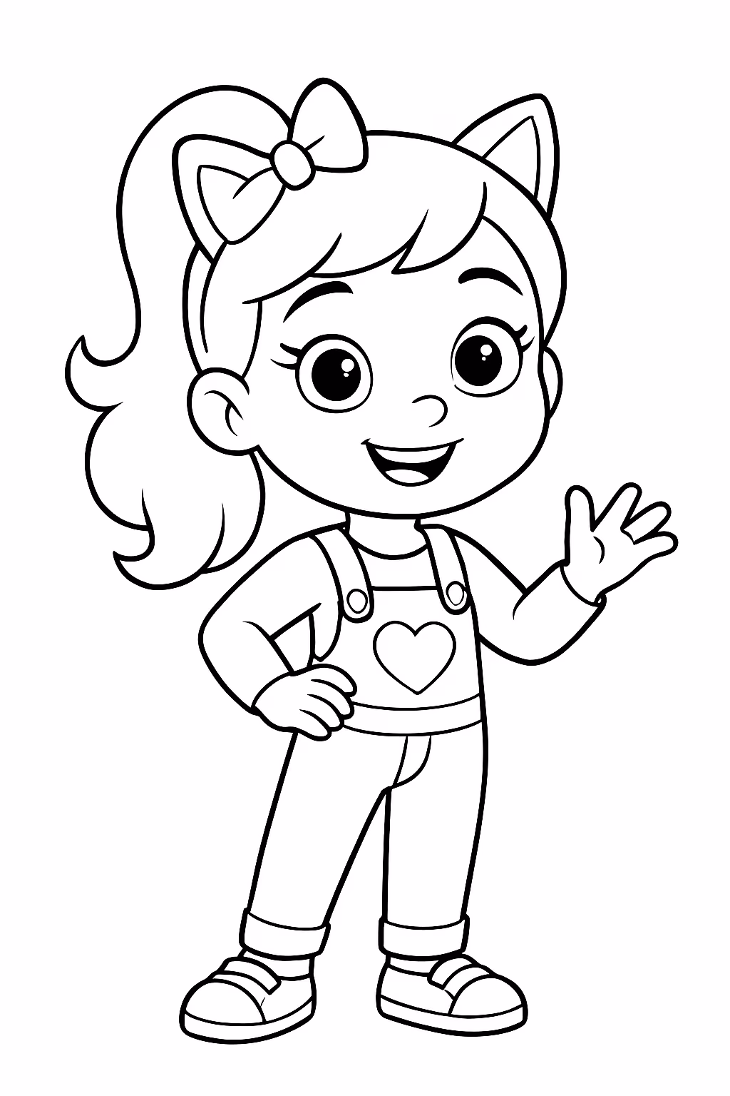 Gabby para colorir — desenho para imprimir