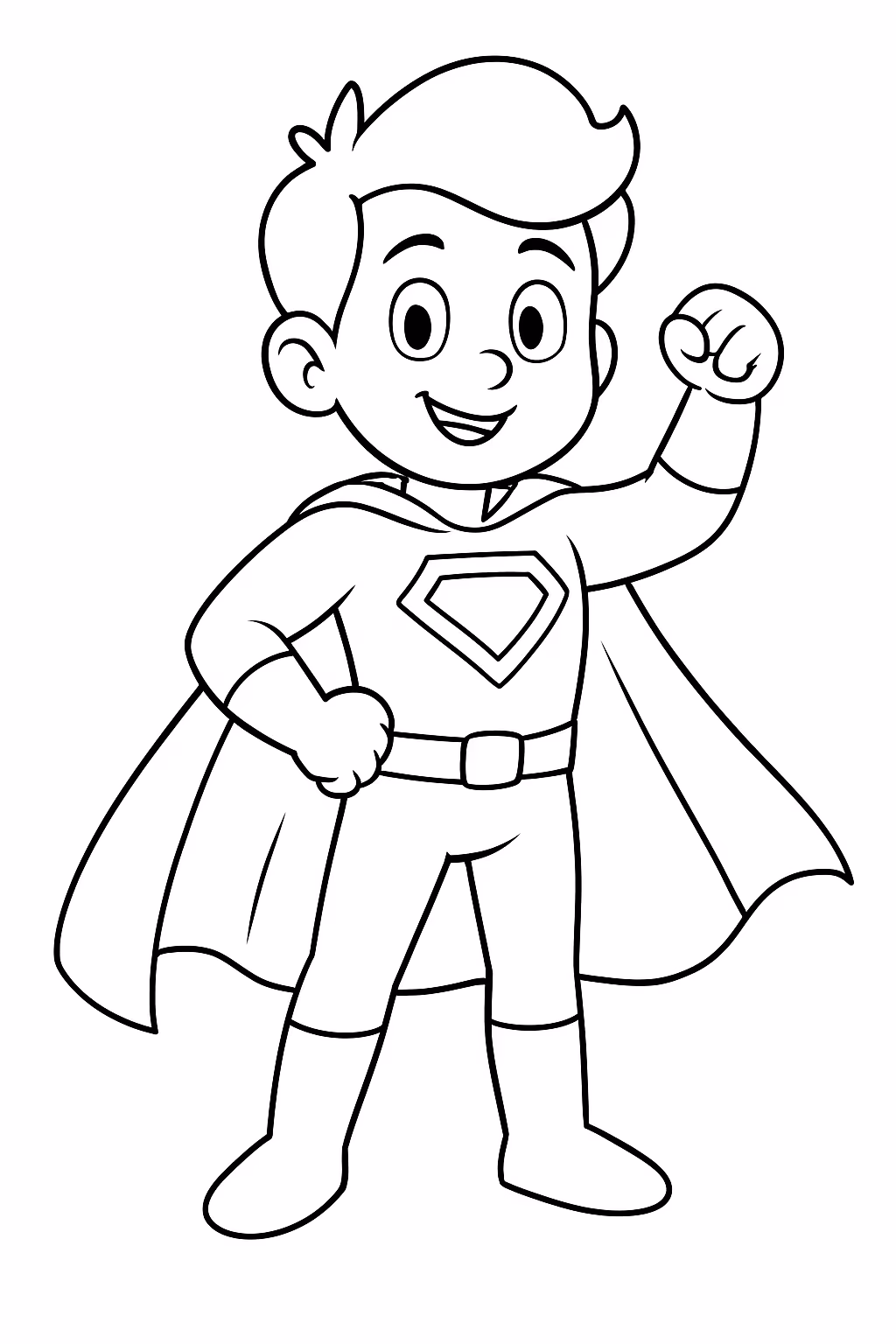 Gibi para colorir — desenho para imprimir