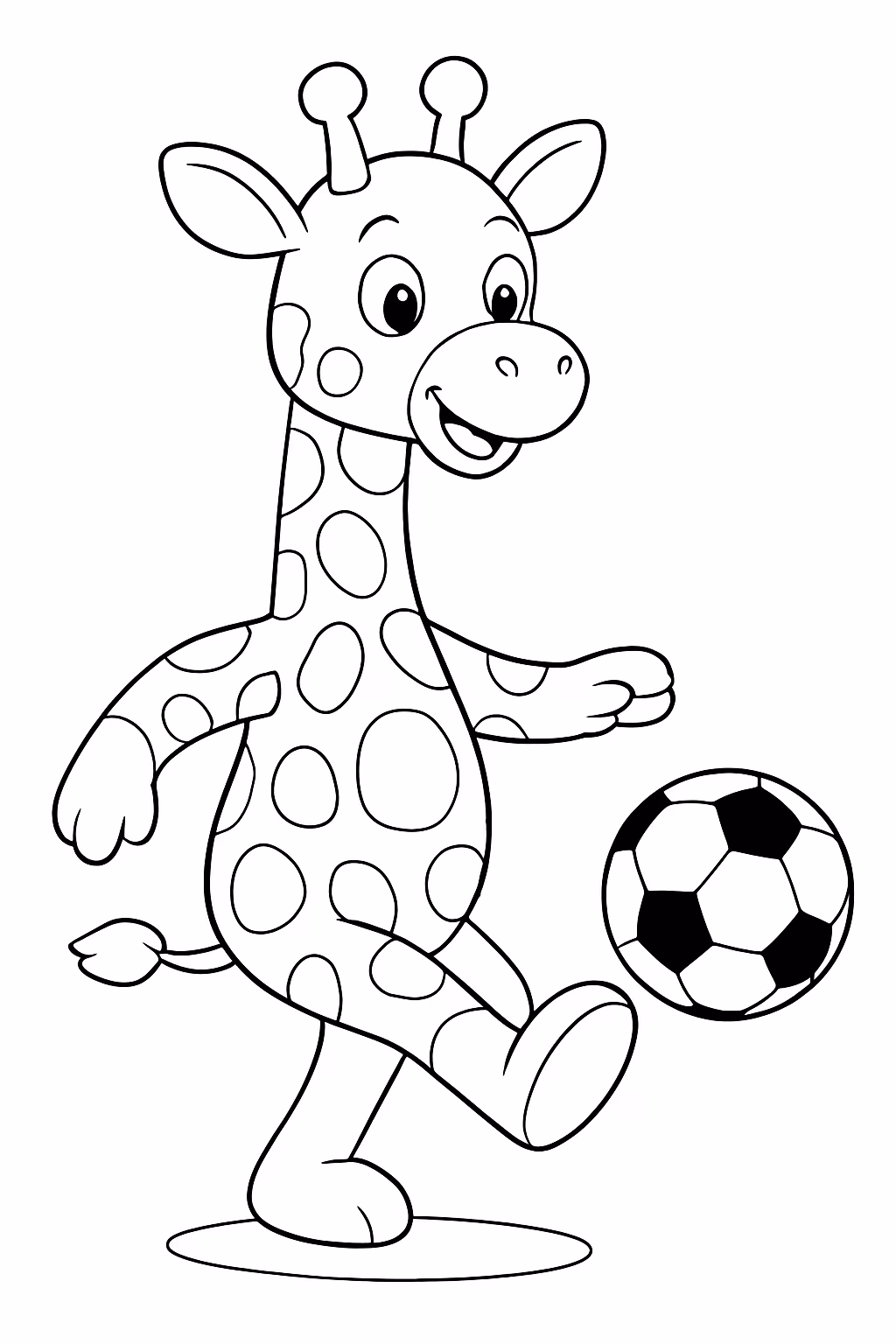 Desenhos de Girafas