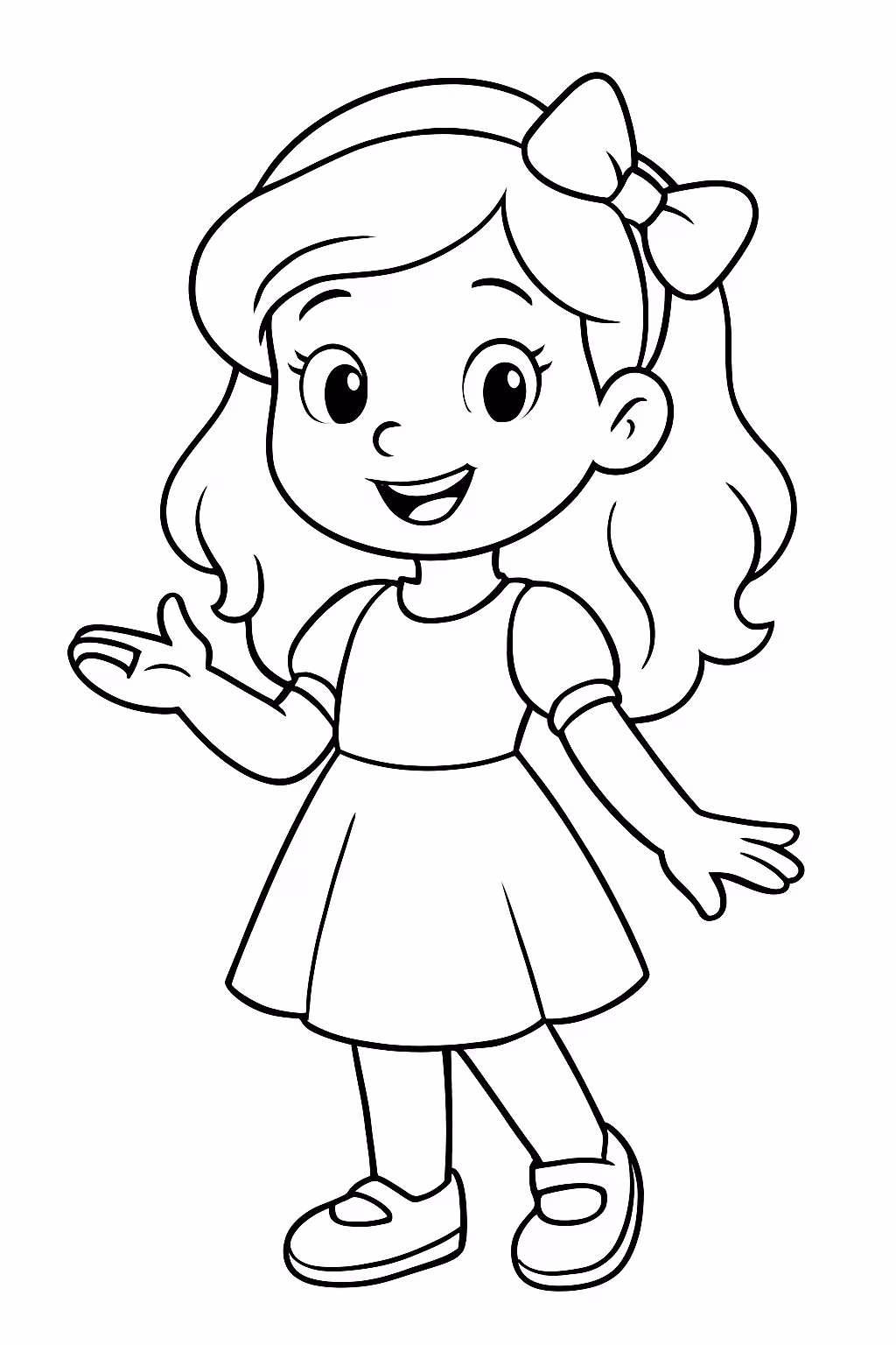 Hellena com nome para colorir — desenho para imprimir