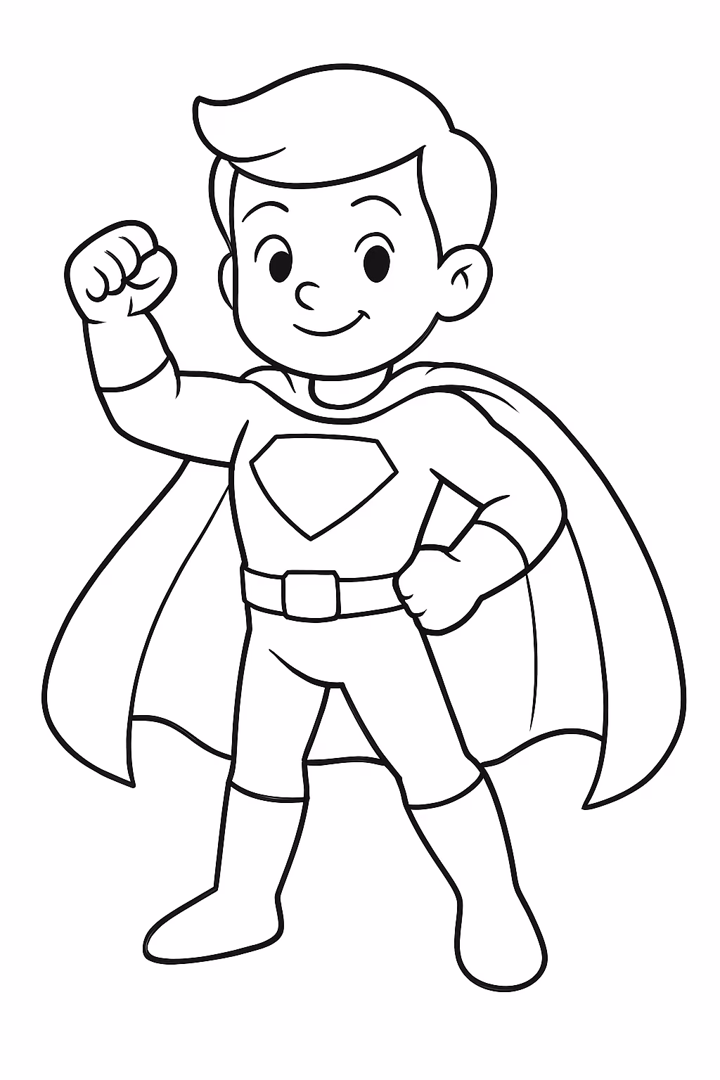 Herois para colorir — desenho para imprimir