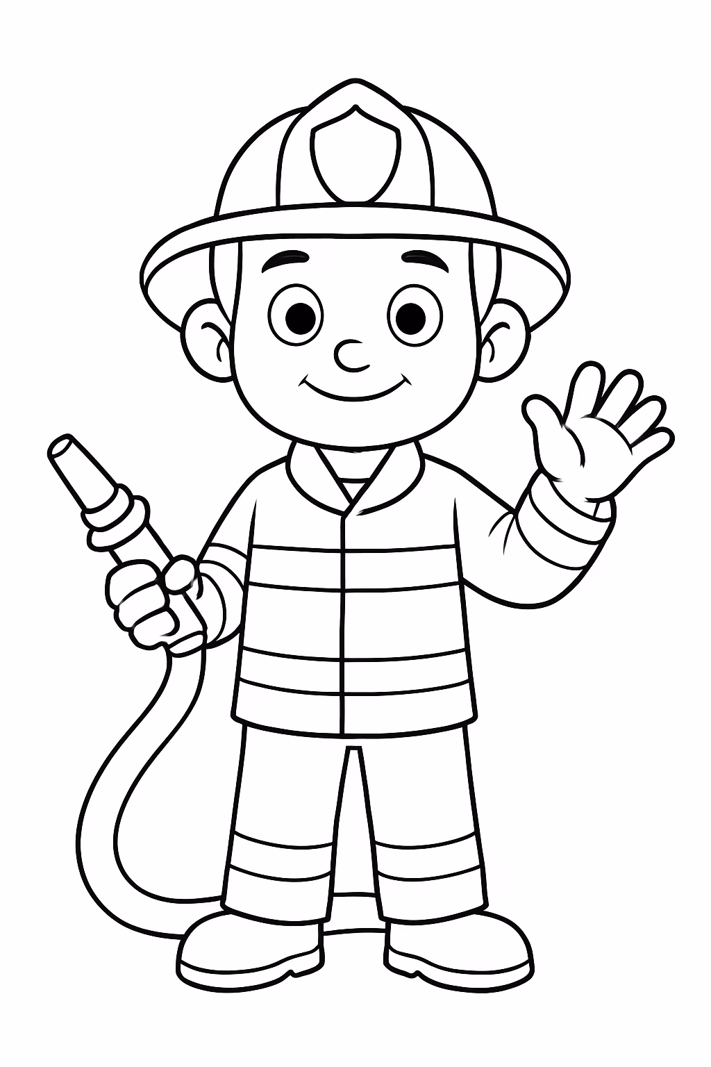 Homen para colorir — desenho para imprimir