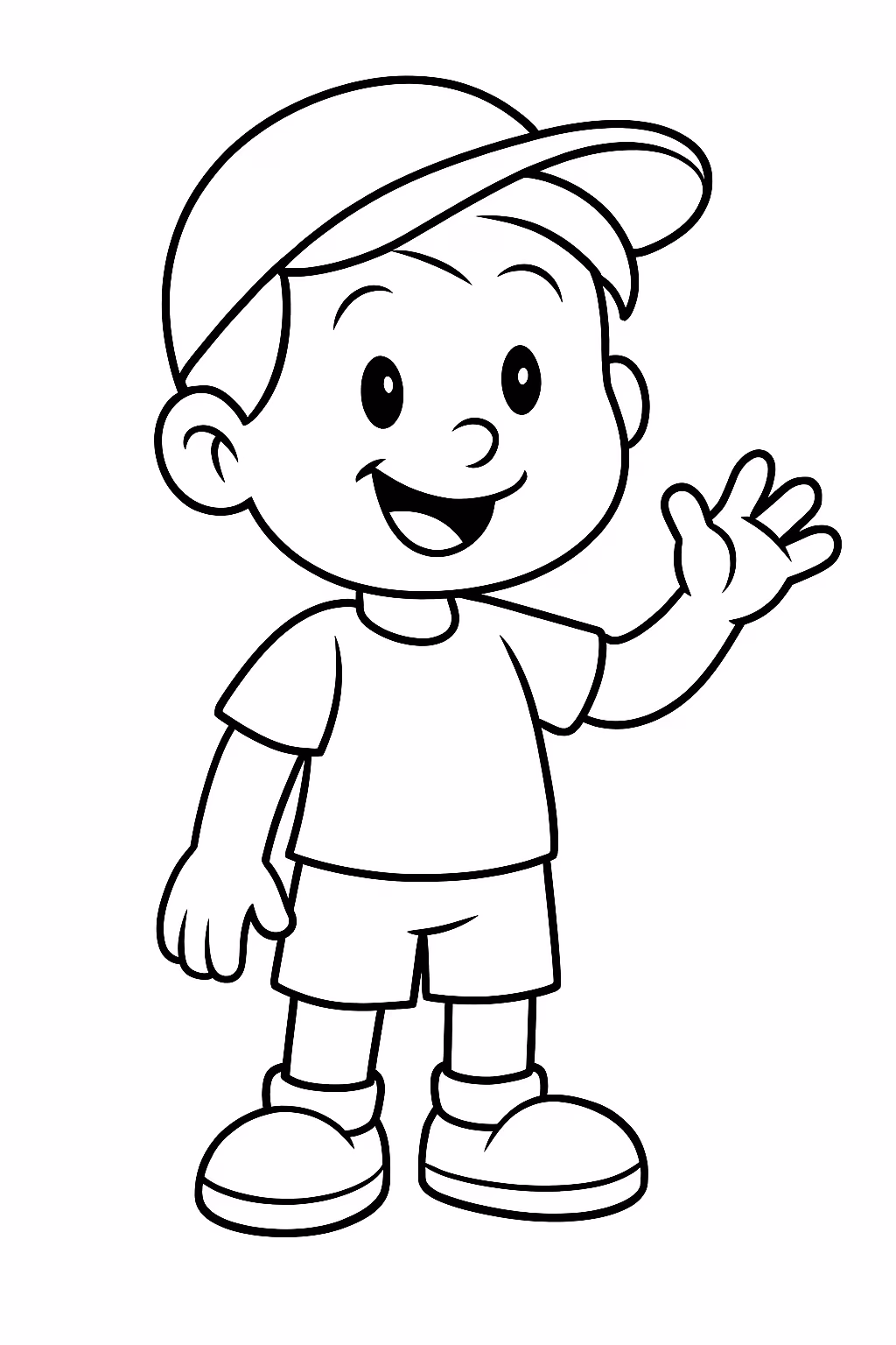 Humberto neto garotinho para colorir — desenho para imprimir