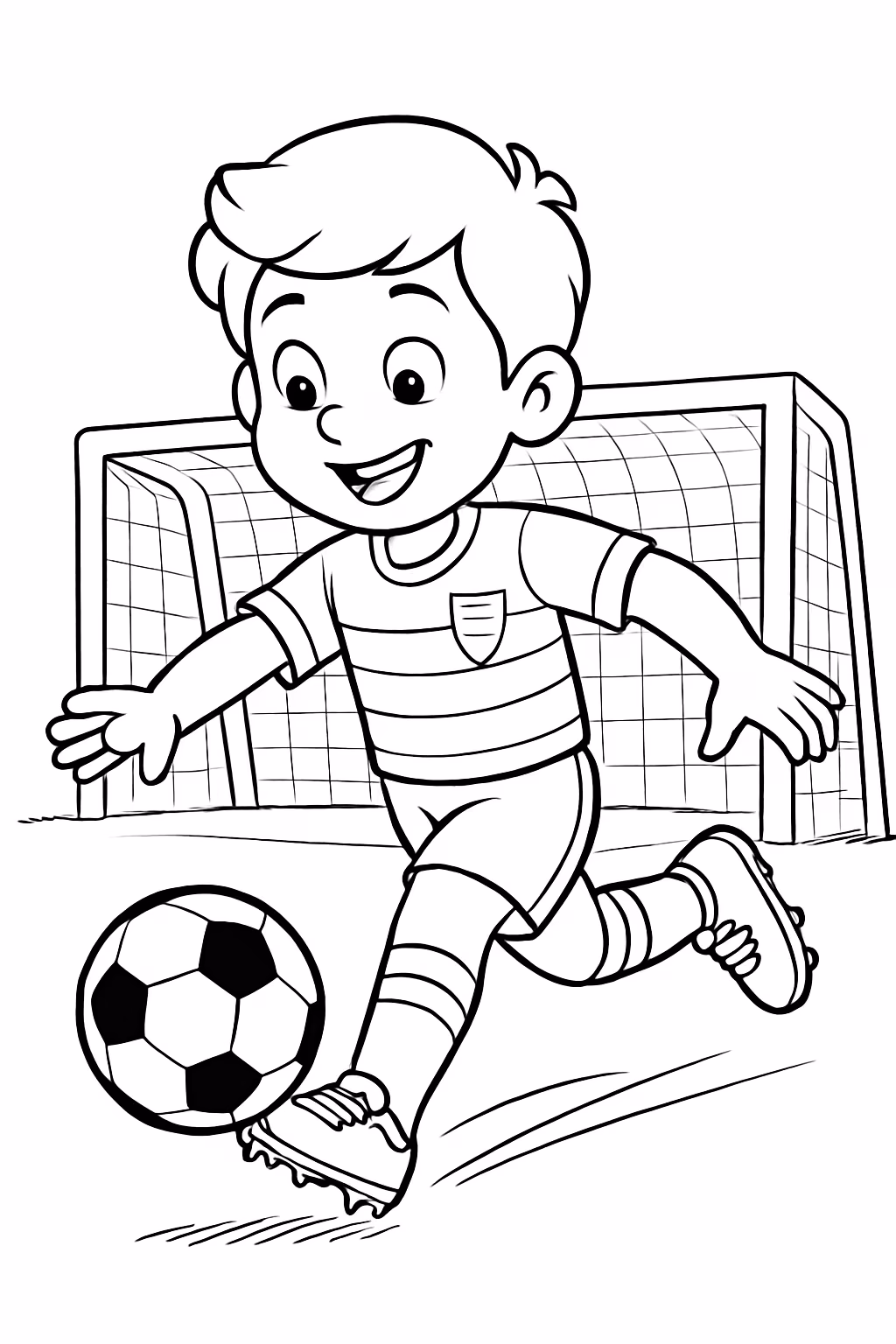 Desenhos de Jogadores de Futebol