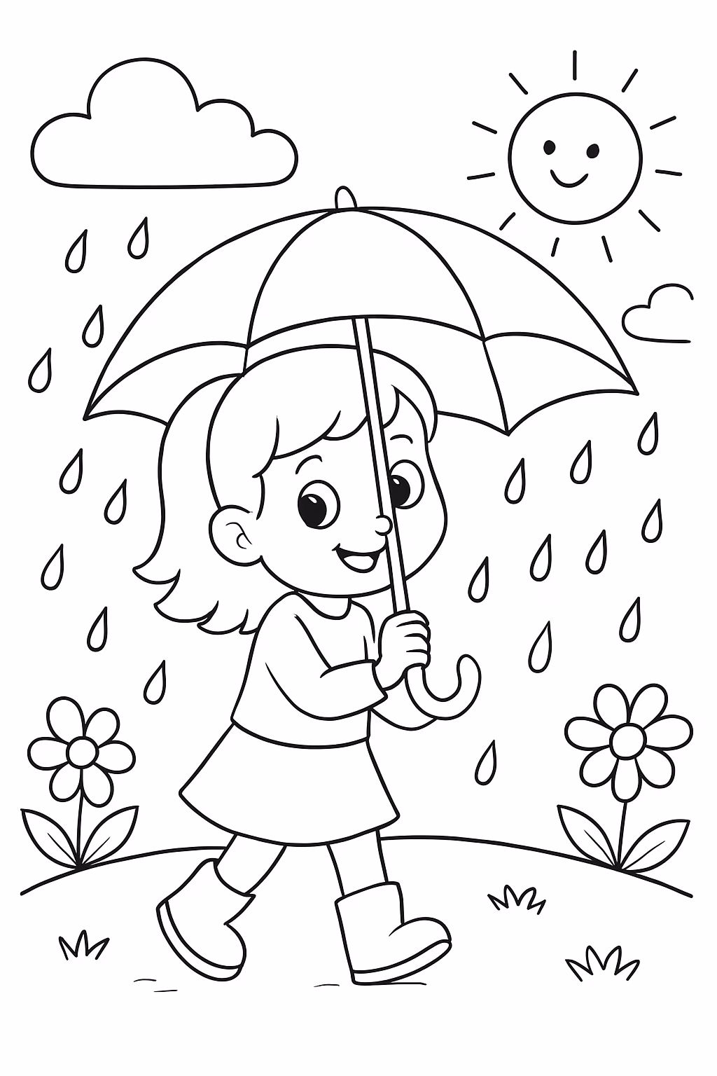 Jogo dos erros para colorir — desenho para imprimir