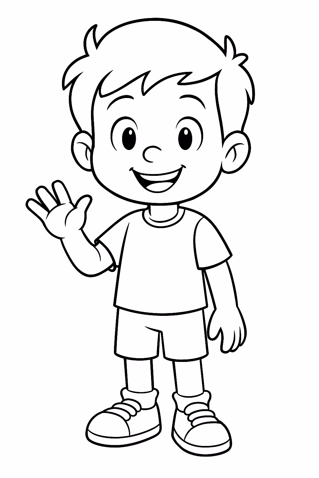 Kaique para colorir — desenho para imprimir
