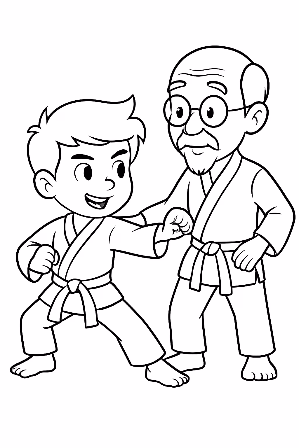 Desenhos de Karate Kid