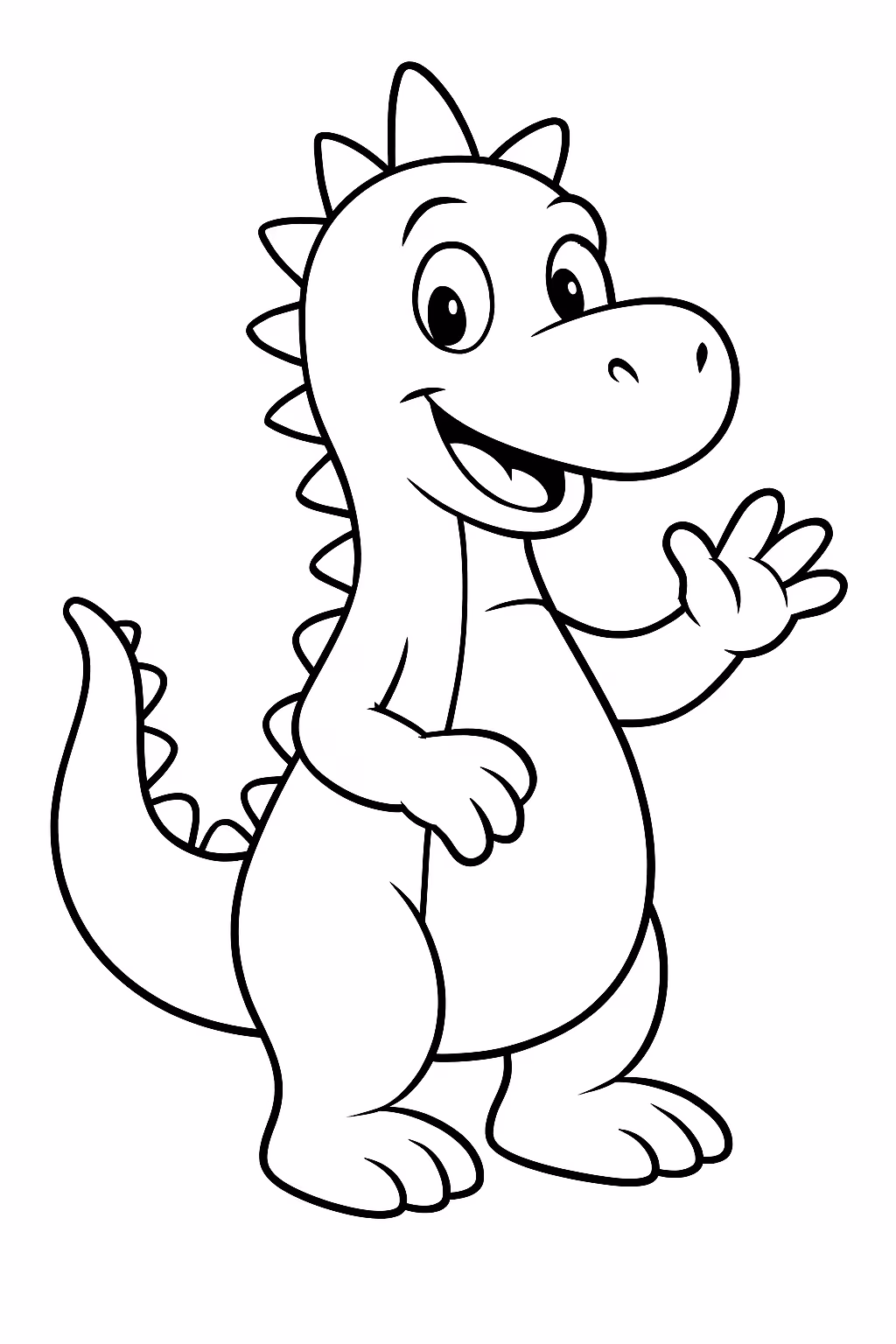Lary para colorir — desenho para imprimir