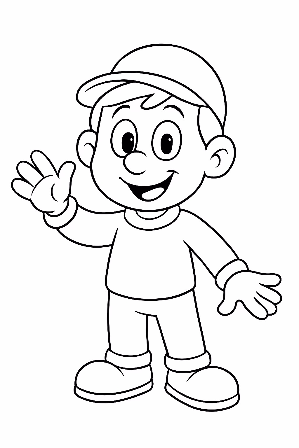 Letra para colorir — desenho para imprimir