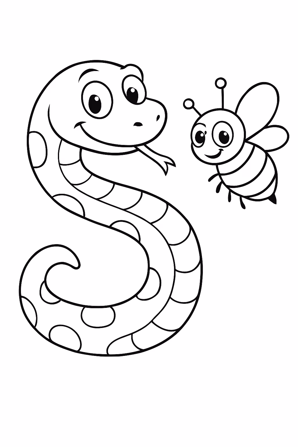 Letra s para colorir — desenho para imprimir