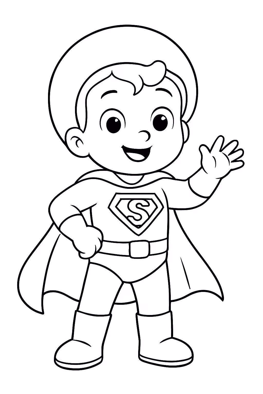 Letras pintas para colorir — desenho para imprimir