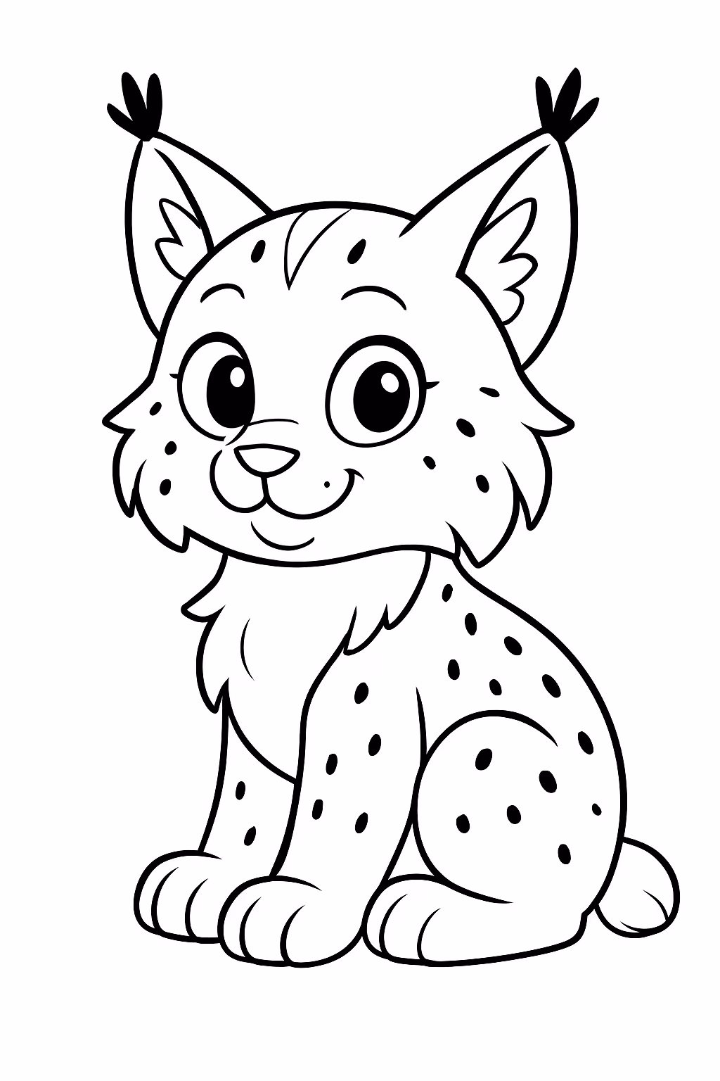 Linn para colorir — desenho para imprimir