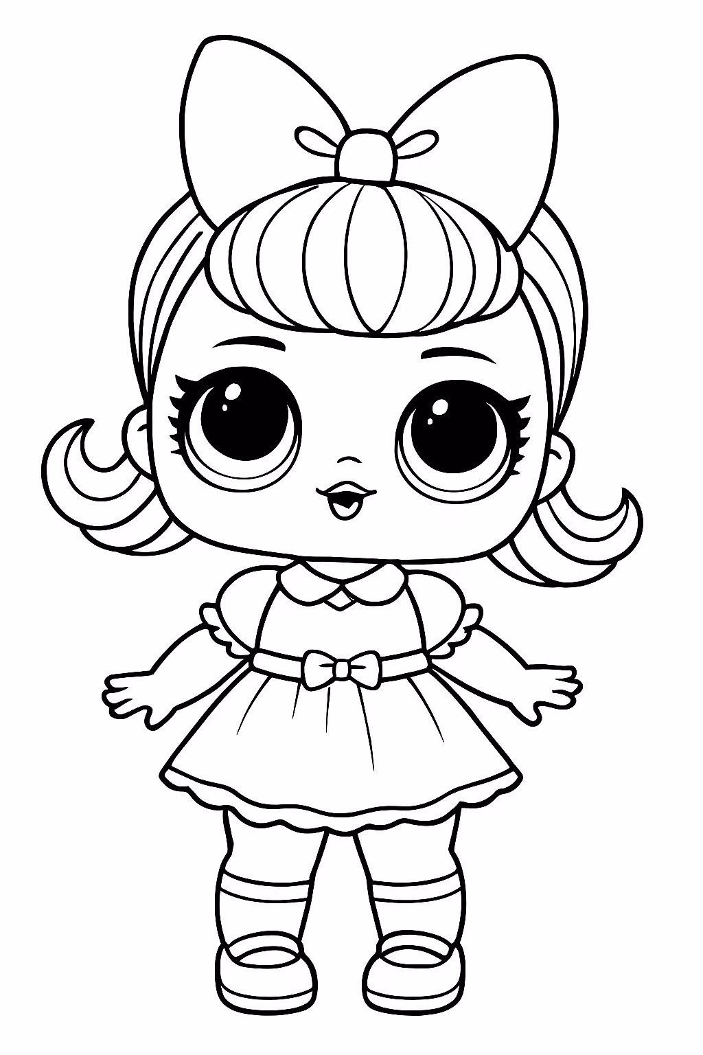 Lol para colorir — desenho para imprimir