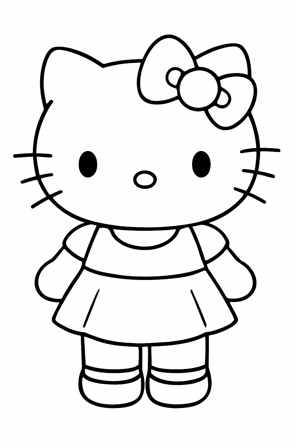Lol surprise hello kitty para colorir — desenho para imprimir