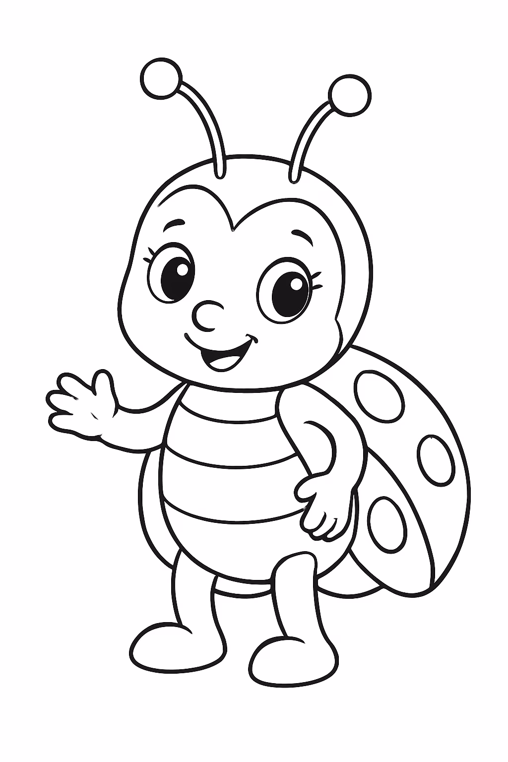 Loyse para colorir — desenho para imprimir