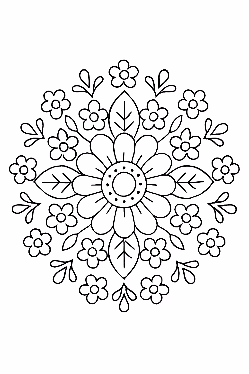 Desenhos de Mandalas