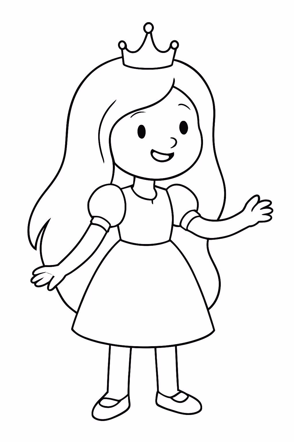 Marceline pricesa jujuba para colorir — desenho para imprimir