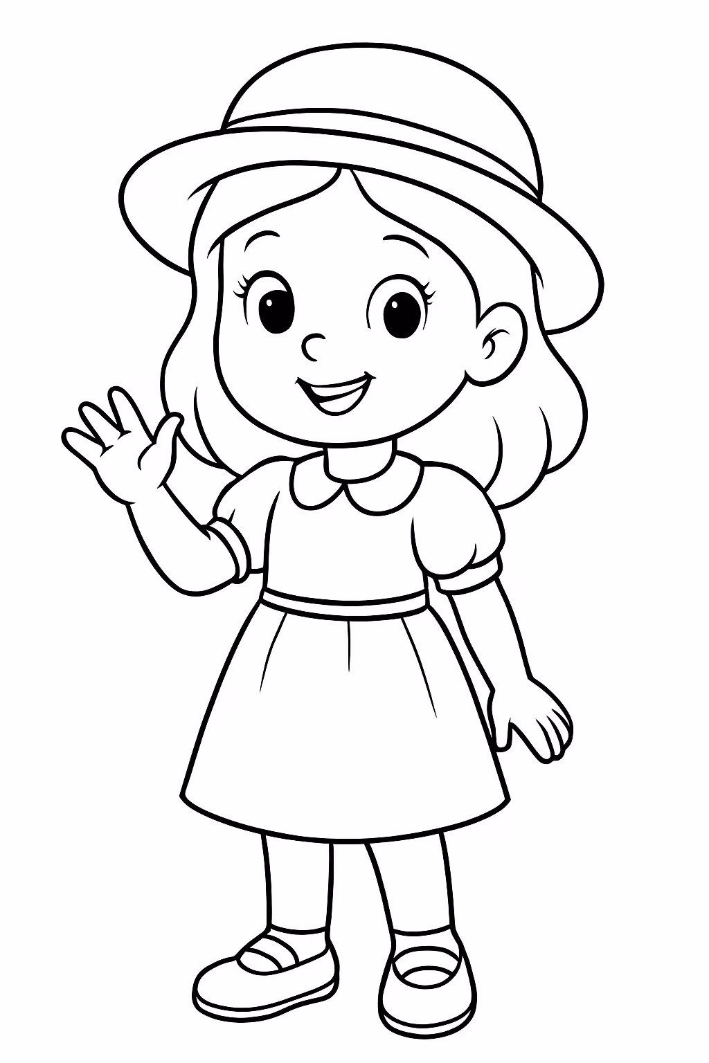 Maria alice para colorir — desenho para imprimir