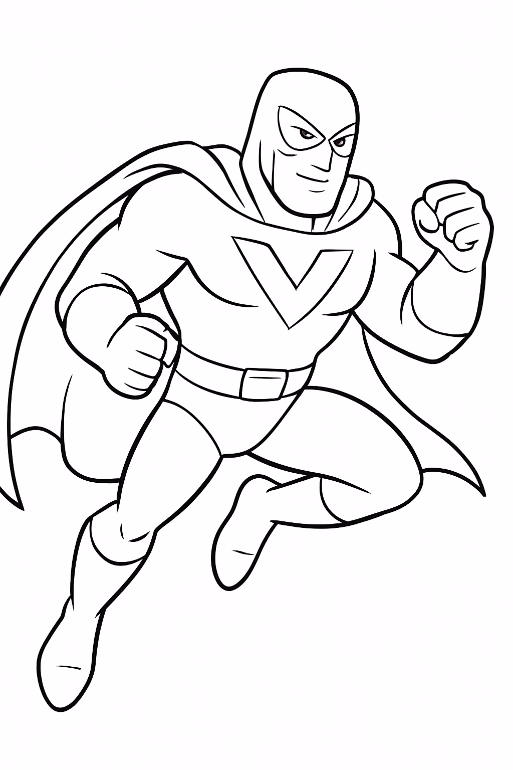 Marvel para colorir — desenho para imprimir