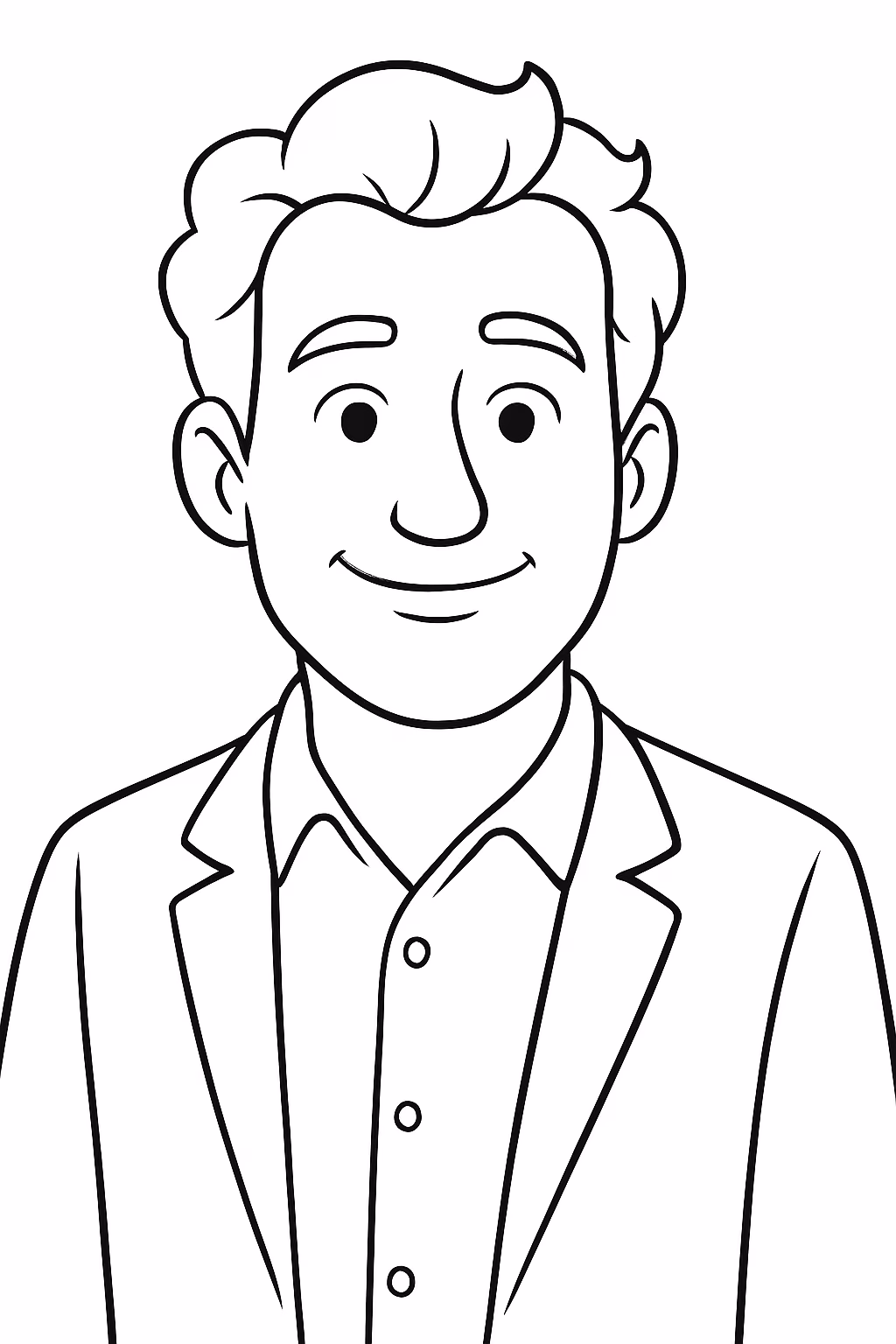 Matthew perry para colorir — desenho para imprimir