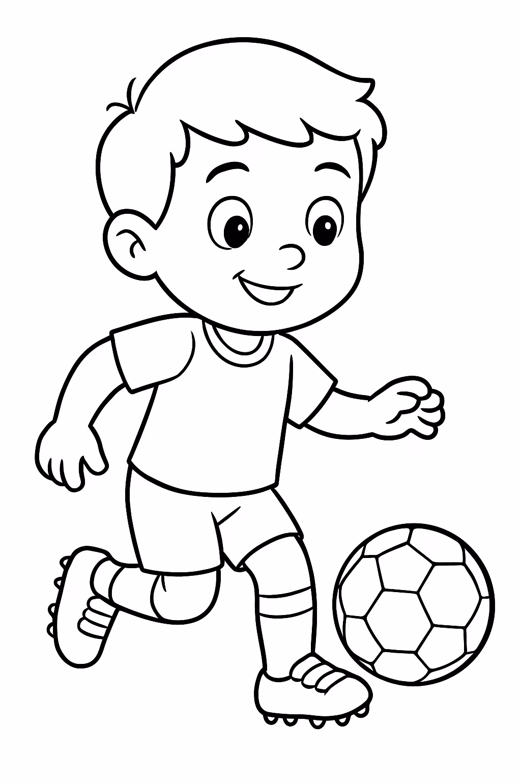 Mbape para colorir — desenho para imprimir