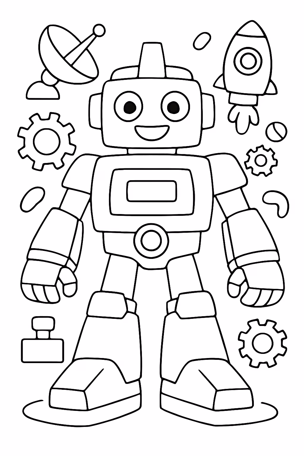 Mega complexo para colorir — desenho para imprimir