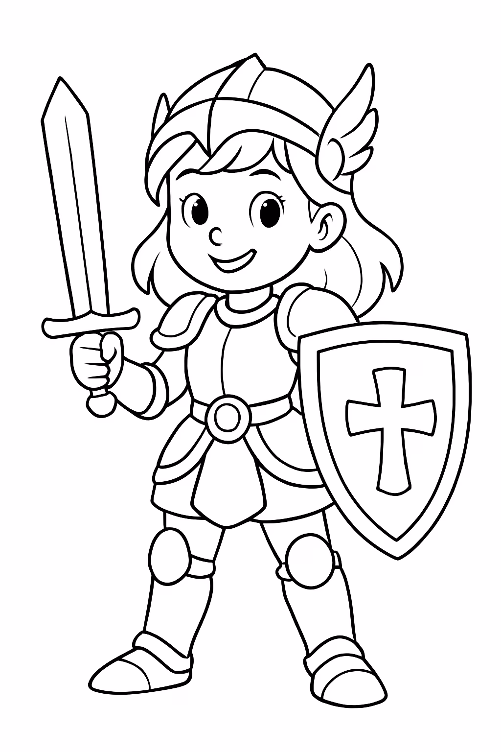 Desenhos de Guerreiras