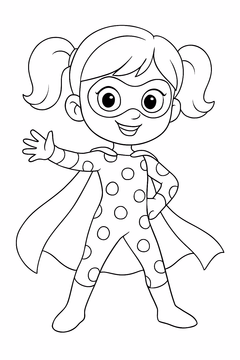 Miraculous para colorir — desenho para imprimir