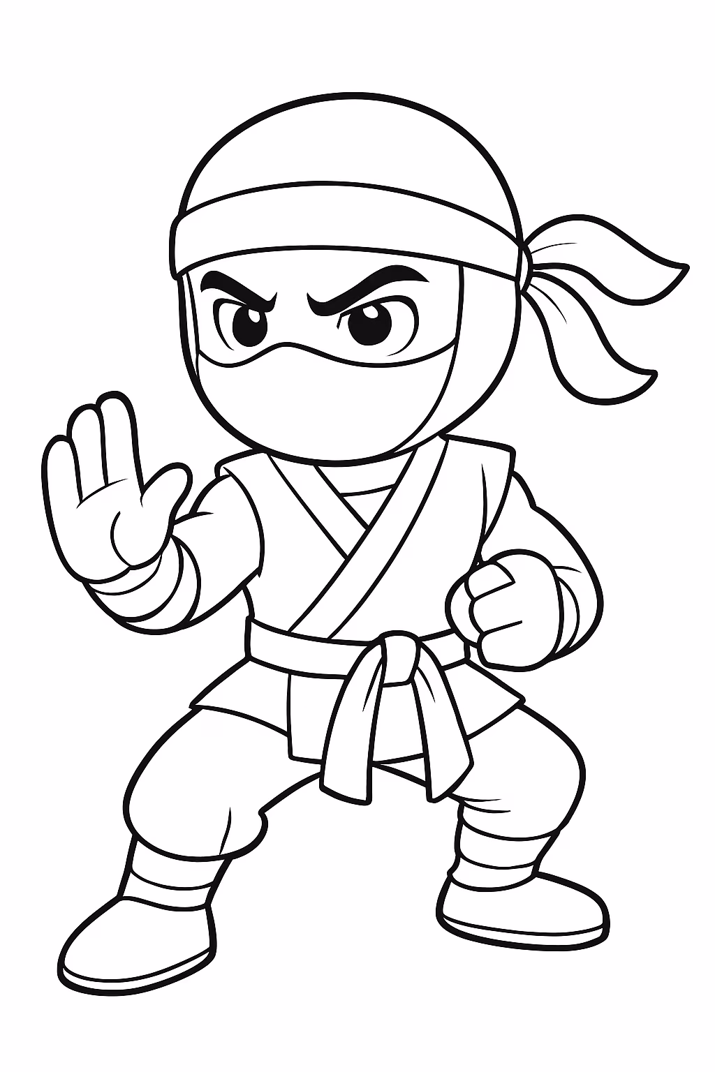 Mortal combat para colorir — desenho para imprimir