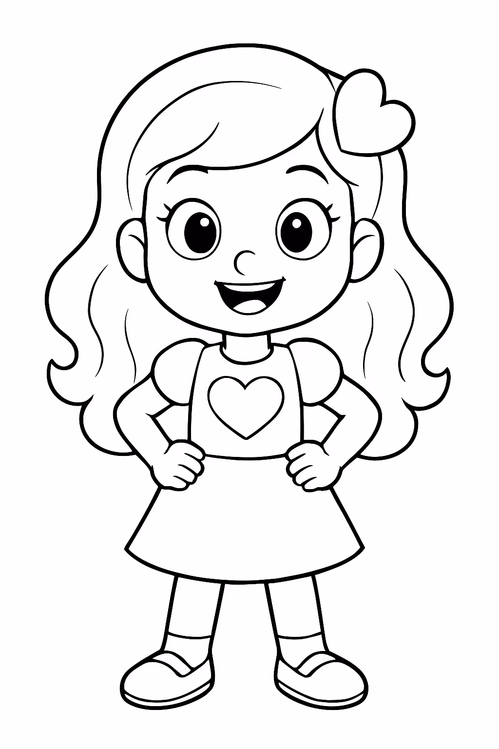 Nicolly coracao para colorir — desenho para imprimir