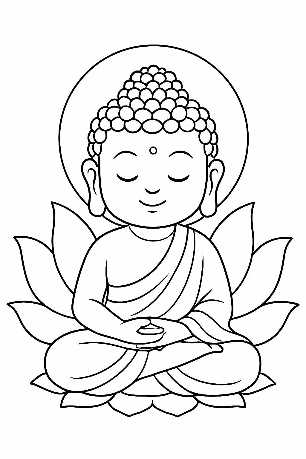 Nirvana para colorir — desenho para imprimir