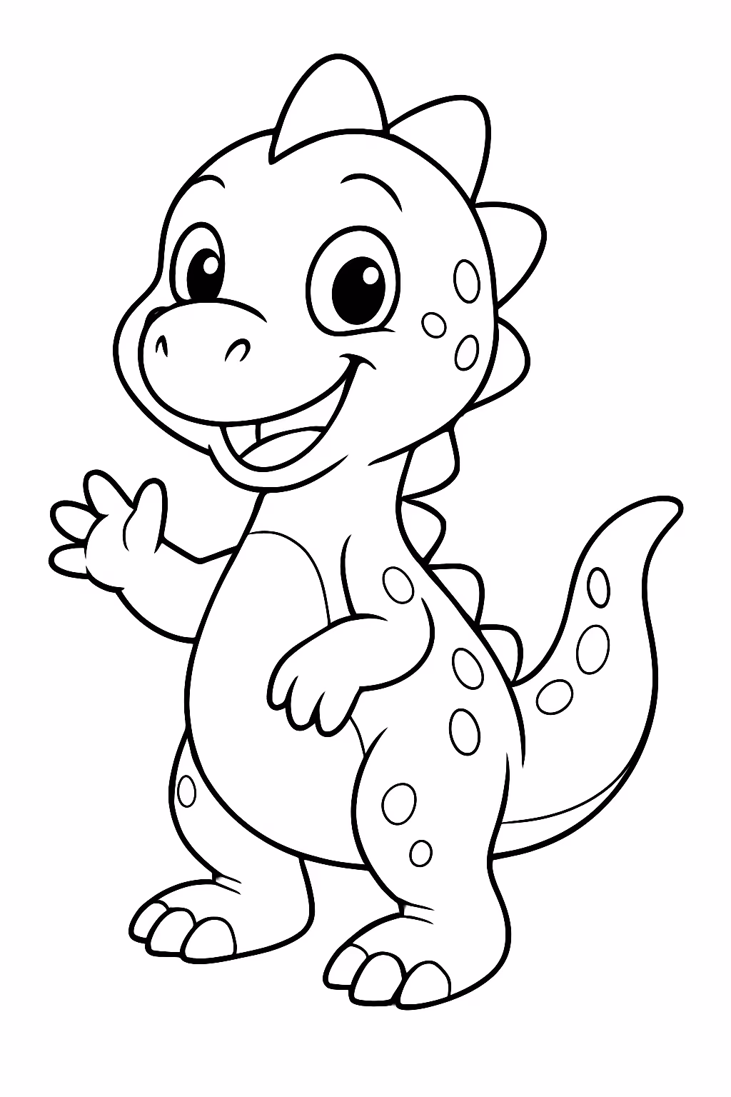 Nju para colorir — desenho para imprimir