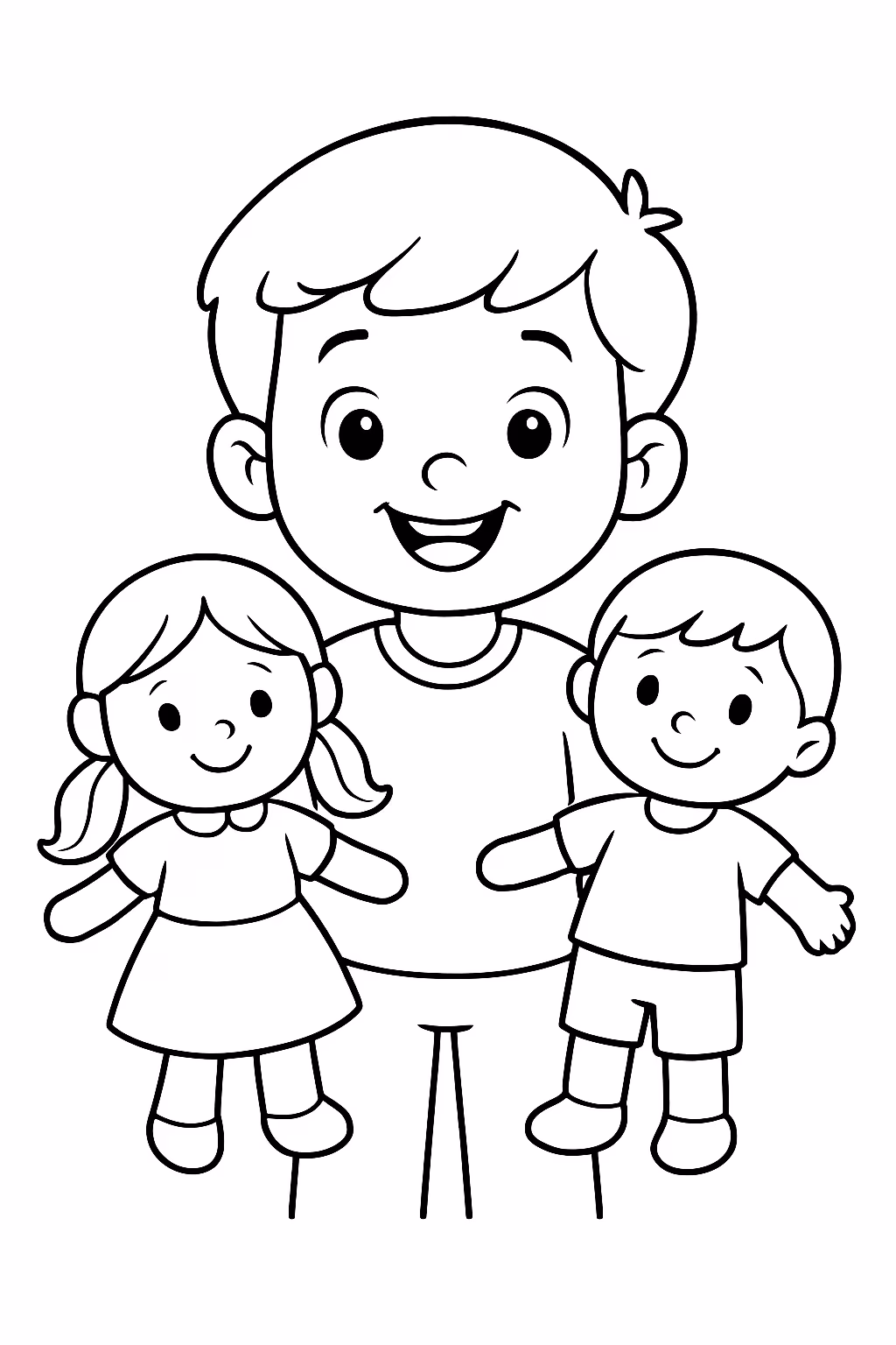 Nome joao bernardo com bonequinhos para colorir — desenho para imprimir