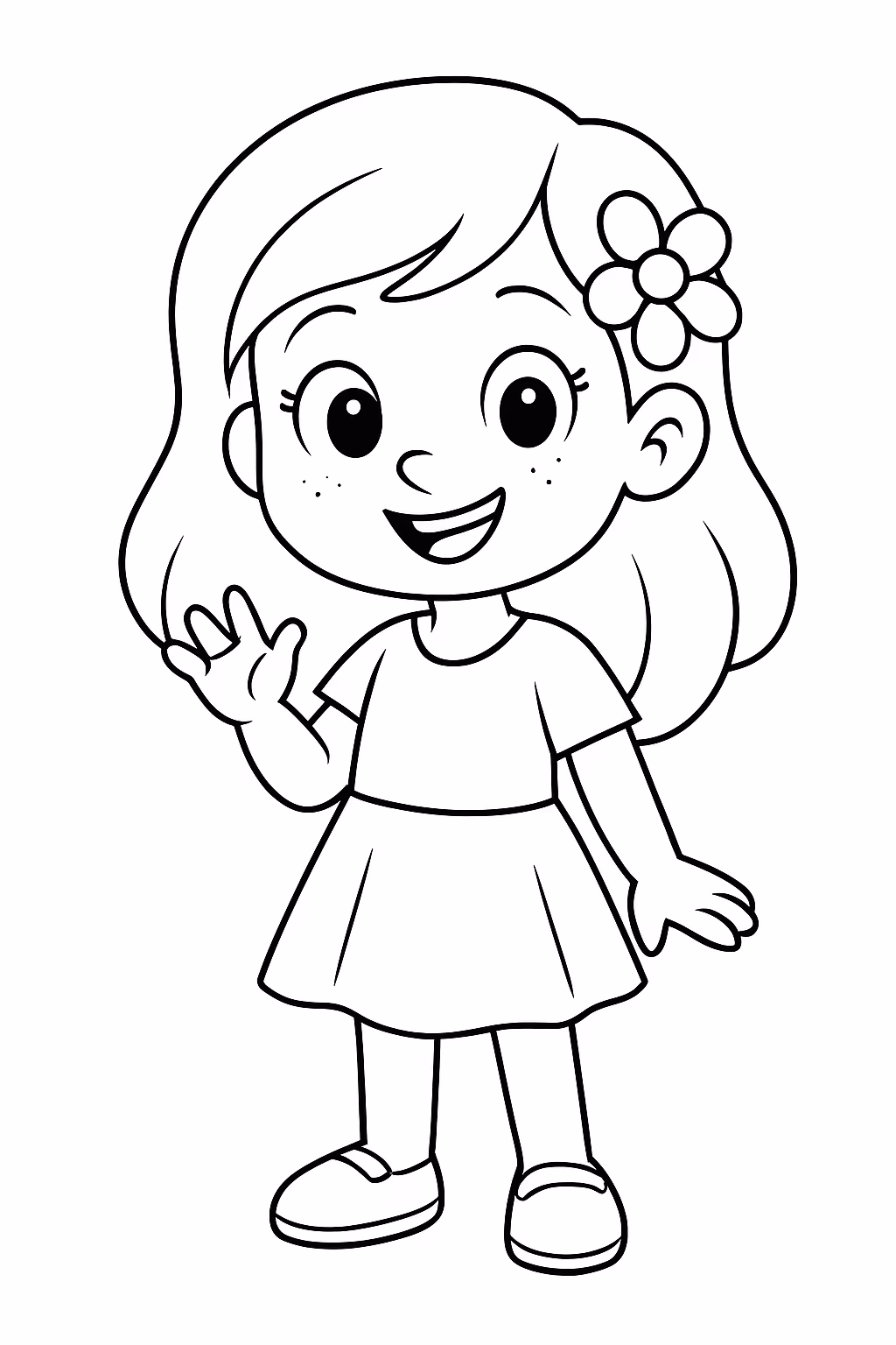 Nome lara para colorir — desenho para imprimir