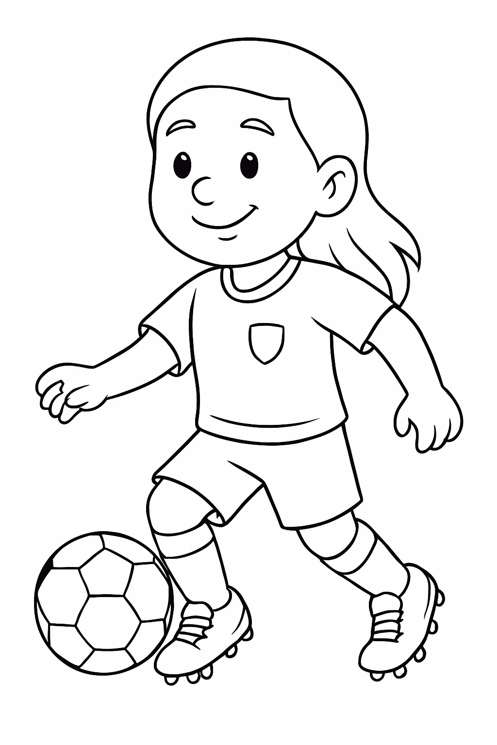 O haaland perdeno pro brasil realista para colorir — desenho para imprimir