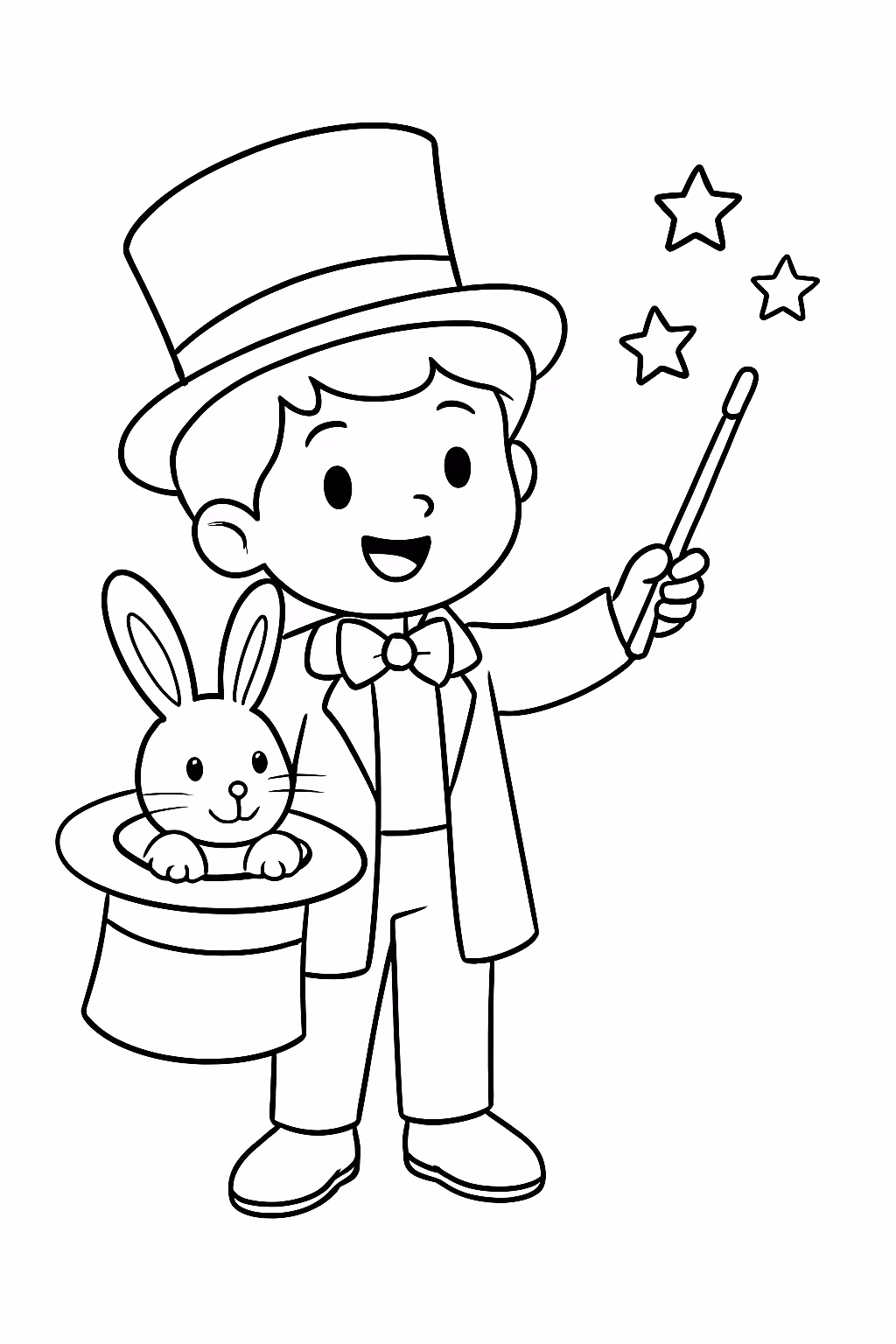 Oli do filme como magica para colorir — desenho para imprimir