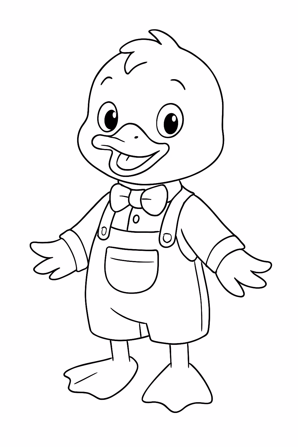 Paper duck com roupa de menino colage de roupa para colorir — desenho para imprimir