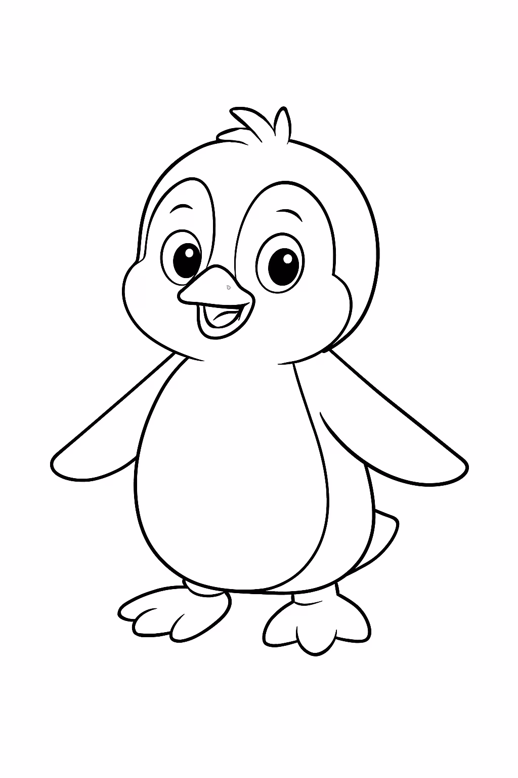 Patachinha para colorir — desenho para imprimir