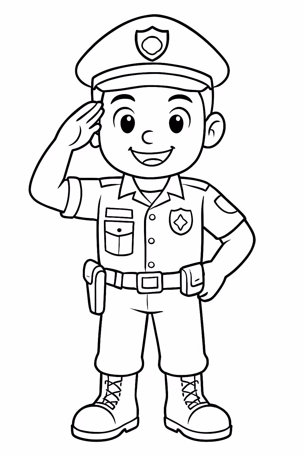 Policia militar de alagoas para colorir — desenho para imprimir